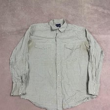 Wrangler Western Shirt Checked Patterned Long Sleeve With Chest Pockets Men S L