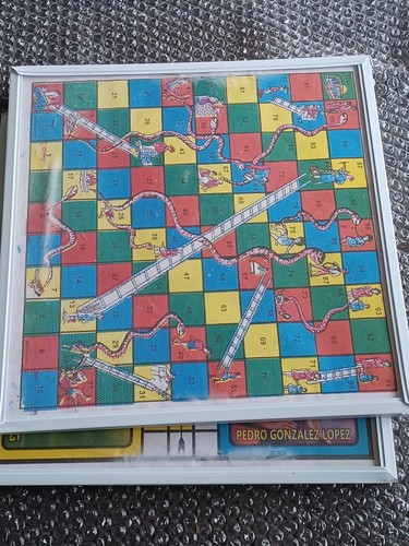Nigerian snake ladder board - nigerian,