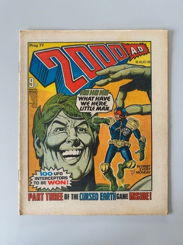 2000ad comic prog - 2000ad, august