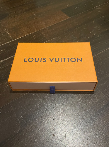 Louis vuitton empty gift box - louis, &