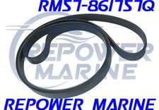 Serpentine Belt for Mercruiser V6 & V8 Bravo, Repl: 57-861757Q