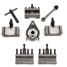 Quick Change Tool Post With 5pcs Holders 40 Position for Swing 120-220mm Lathe