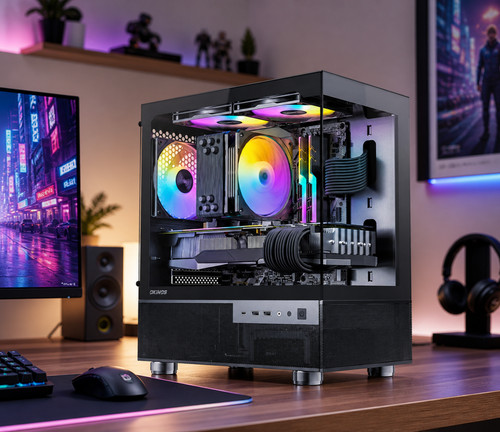 Argb gaming desktop - desktop, i7