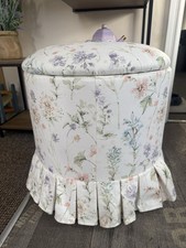 Laura Ashley Floral Footstool