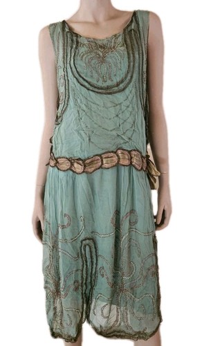 Antique 1920s french - antique, beaded