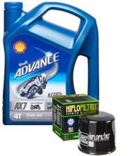 YAMAHA YZF750 SP 1993-1997 Shell 10W40 Oil & Filter Service Kit