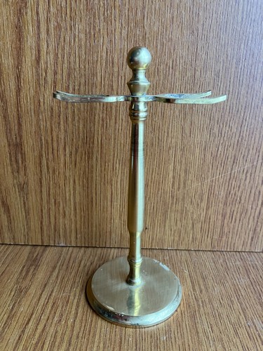 Unusual vintage brass pipe - vintage,