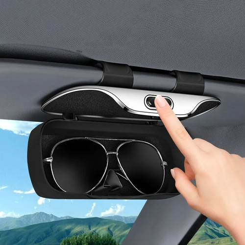 Car sun glasses - car, case