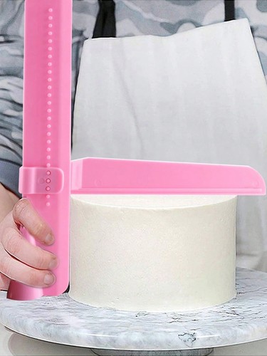Diy adjustable cake scraper - adjustable,