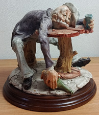 "Night's End" Drunk Man Statue Figurine Giuseppe Armani Capodimonte Style