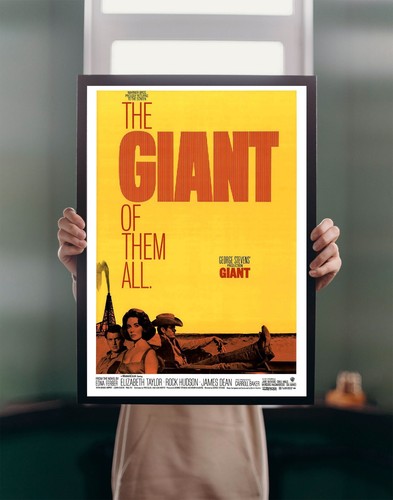 Giant 1956 movie - poster, print