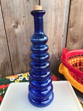 VINTAGE HOOPED RIBBED COBALT