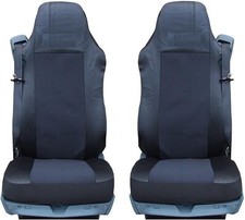 2x Black New Quality Seat