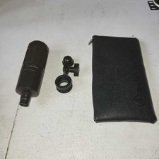 Audio-Techica AT2020 cardioid condenser microphone, XLR, Black