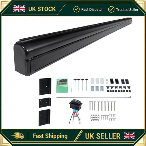 Electric campervan awning - campervan, wind