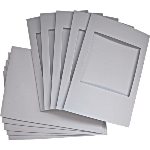 Square aperture tri fold cards - aperture,