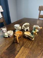 Lot Of 6 Vintage Egg Cups 