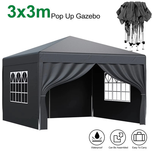 3x3m heavy duty gazebo - heavy,