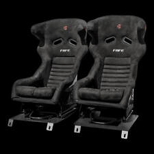 Mazda MX5 Mk1 & Mk2 Black Suede FAFE Race/Track Bucket Seats