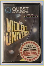 Violent Universe ZX Spectrum Sinclair Quest Microsoftware 1983 Cassette