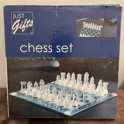 Just gifts glass chess - glass,