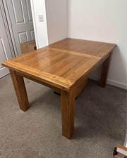 Solid Oak table Willis Gambier
