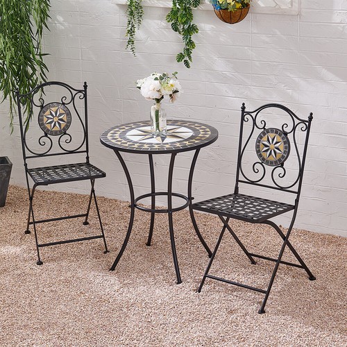 3pcs mosaic patio bistro - mosaic,