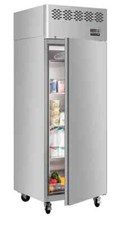 NEW TEFCOLD CAR650 STAINLESS STEEL SINGLE SOLID DOOR REFRIGERATOR MEAT FRIDGE