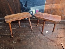 Vintage Wooden Milking Stool