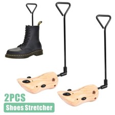 Boot Stretcher Adjustable Shoe Expander Shaper Wooden Boot Widener Expander 2PCS