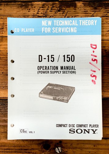 Sony 150 player - d-15,