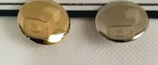 Blazer buttons style 15mm shank novelty button - Gold or Silver - 15% multibuy