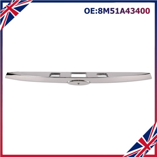 Rear chrome tailgate boot - rear,
