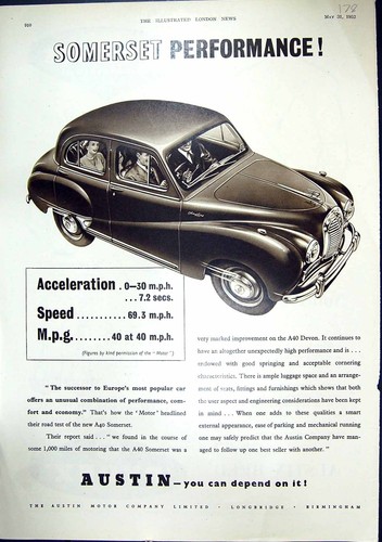 Antique old print - antique, 1952