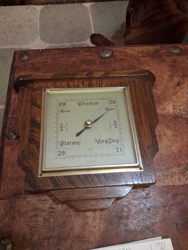 Vintage barometer british - vintage, sb