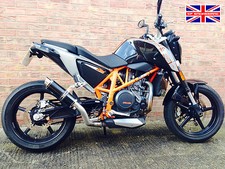 KTM 690 Duke SP Engineering Ceramic Satin Black Stubby Moto GP Exhaust 2012-2015