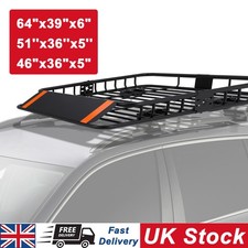 Large Universal Roof Rack Basket Steel Cargo Luggage Holder Carrier Rack 3 Size