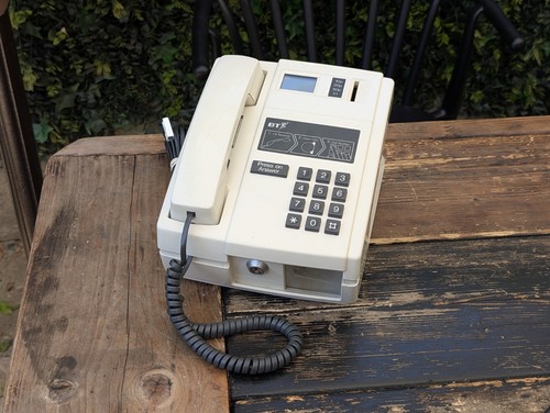 Vintage retro pay phone 190 - vintage, bt