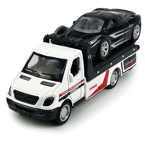 Flatbed truck toy trailer - 4.3",