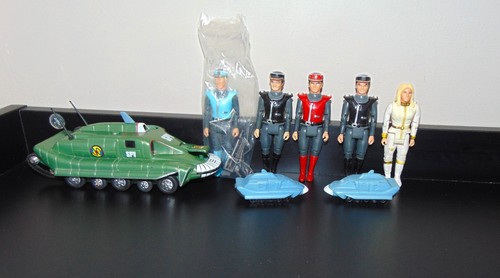 Captain scarlet figures - scarlet, &