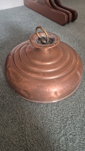 Vintage copper bed - bed, warmer