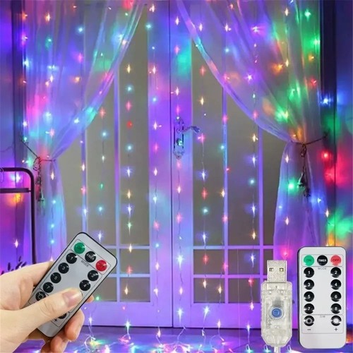 300 led curtain fairy - 300,
