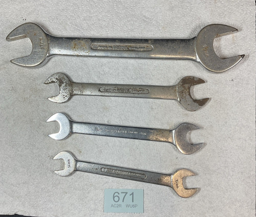 Britool metric open spanner - 4,