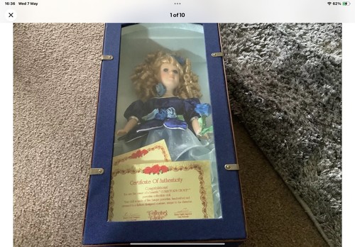 Porcelain doll collectors club - collectors,