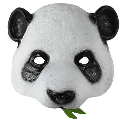 Adult white black panda bear - adult,