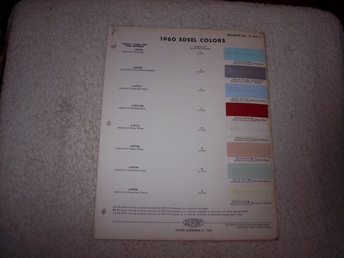 1960 edsel exterior pont - exterior,