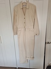Zara Women's Denim Jumpsuit Size Medium
