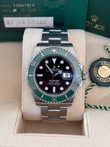 Rolex submariner 126610lv 41mm - submariner,