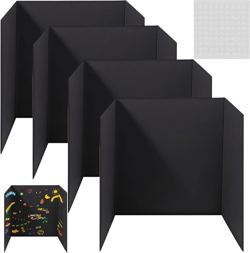 4pcs tri fold display board - 4pcs, tri-fold