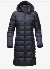 The North Face Metropolis II Parka Winter Jacket 550 Black Size Medium NF0A2TAN